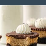 Espresso cheesecake cups oh so yummy.